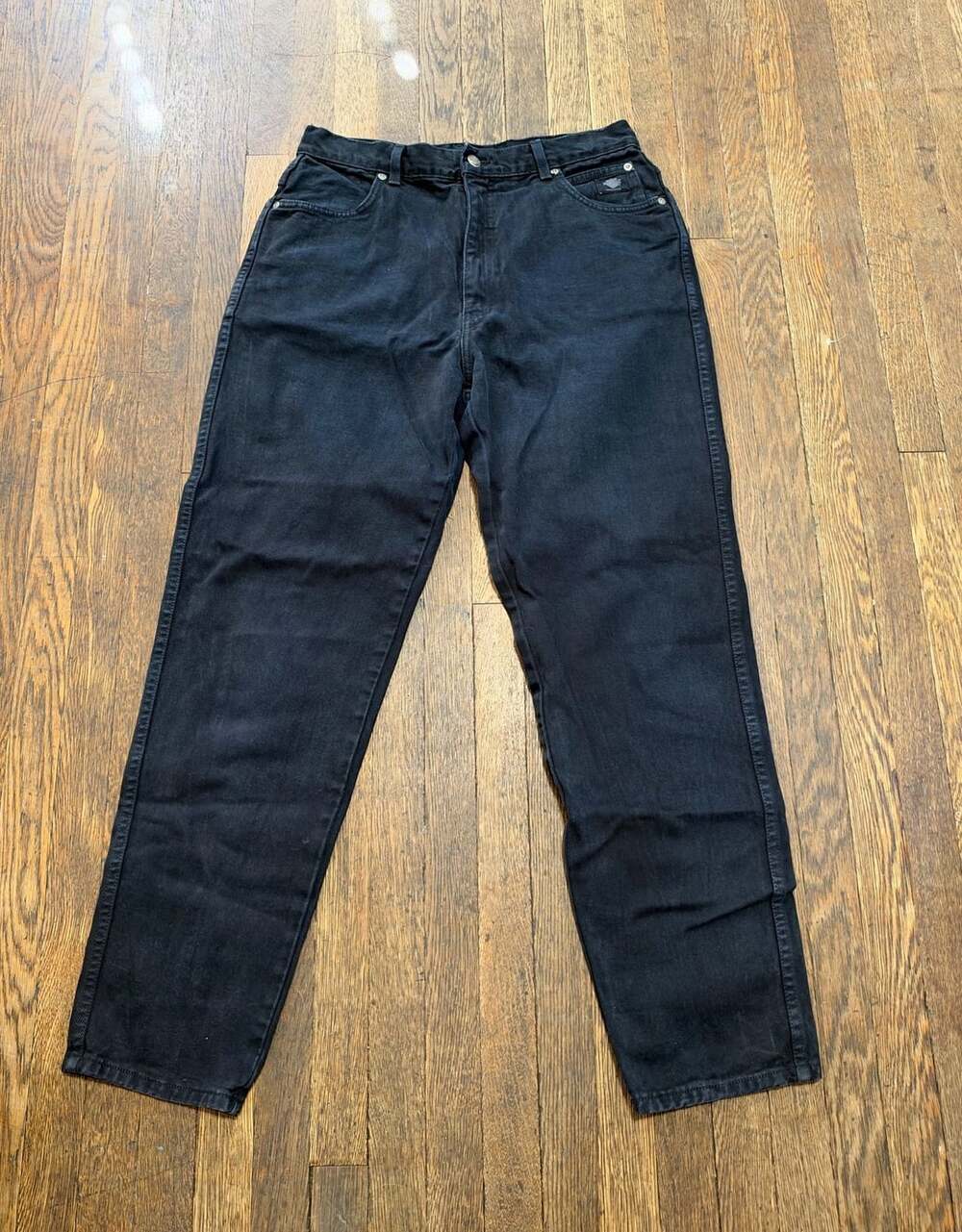 Vintage 90’s Harley-Davidson Classic Jeans Size 14/R Black Denim Cotton